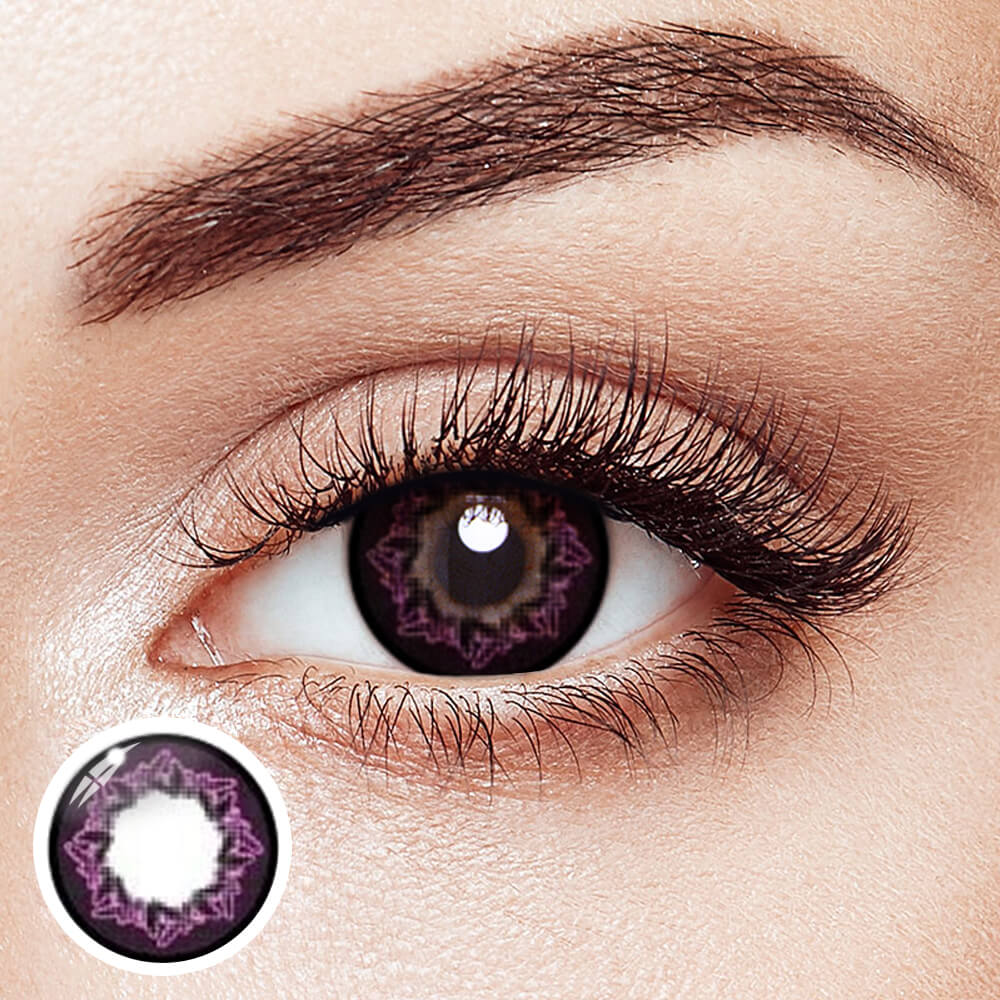 Love Sky Purple - 2 Lenses - Half Yearly