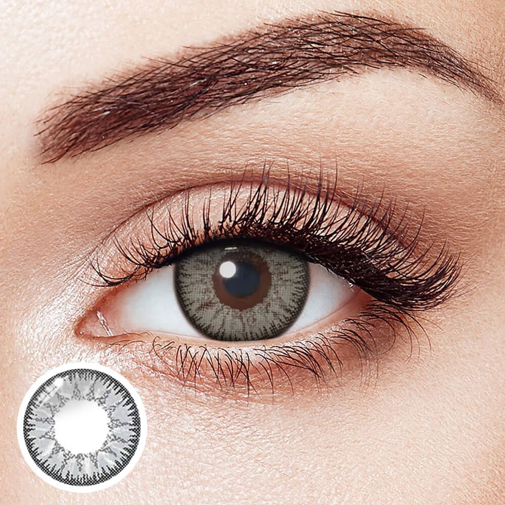 Vika Tricolor Gray - 2 Lenses - Half Yearly