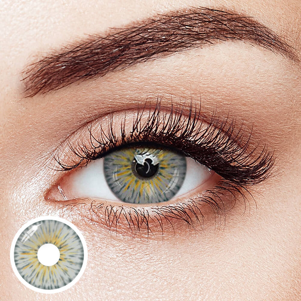 New York Gogh Gray - 2 Lenses - Half Yearly