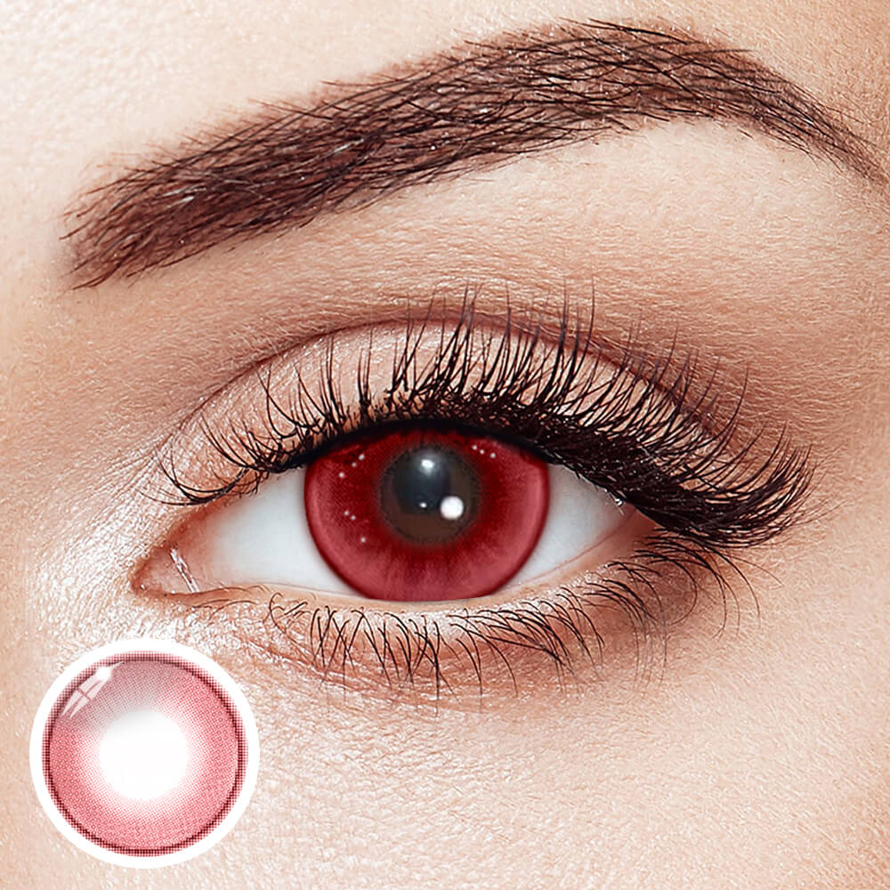 [Cosplay] Opal Red - 2 Lenses - Half Year