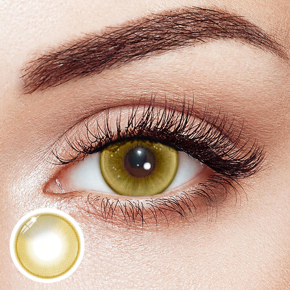 [Cosplay] Opal Yellow - 2 Lenses - Half Year