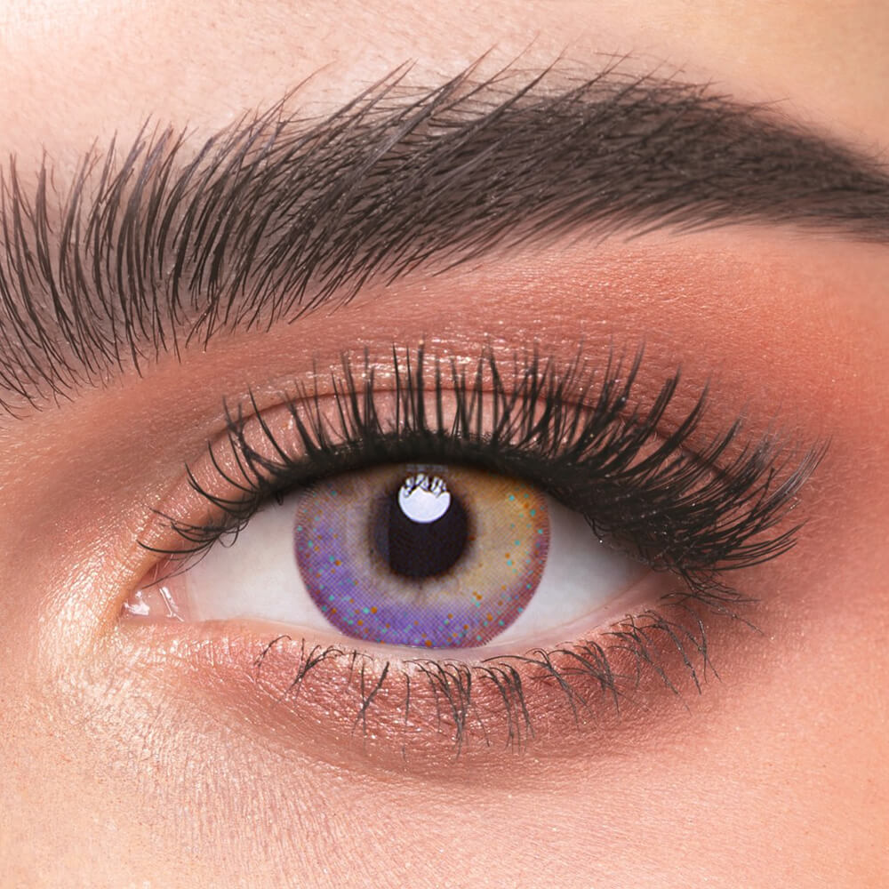 Rainbow Neon Brown - 2 Lenses - Half Yearly