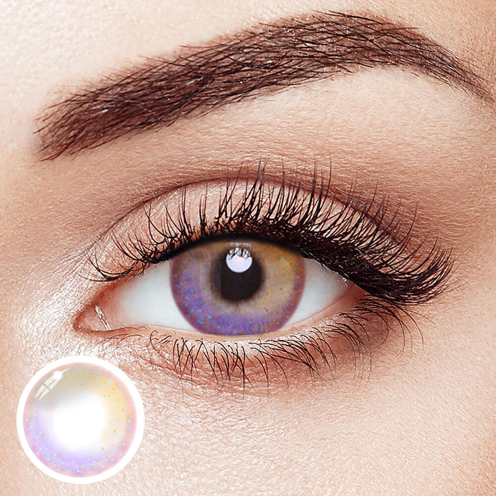 Rainbow Neon Brown - 2 Lenses - Half Yearly