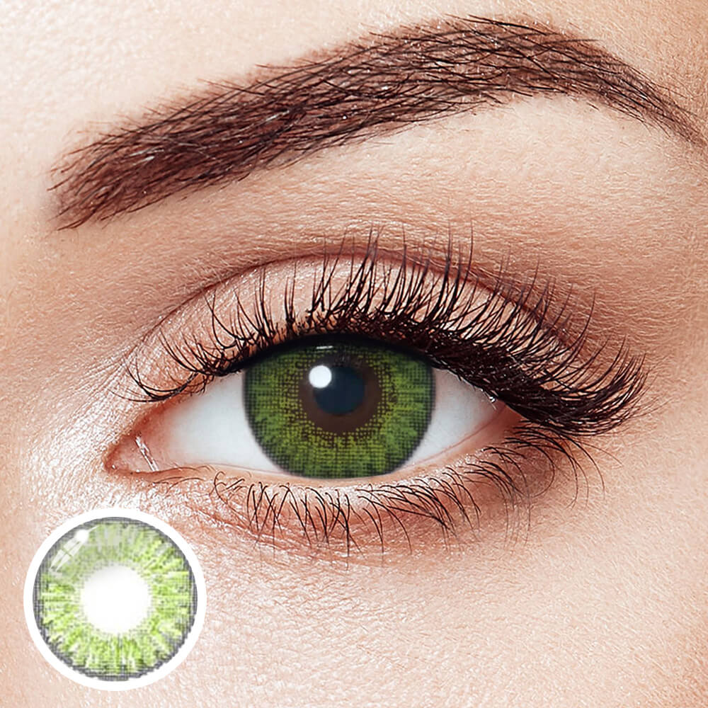Three Tone Gemstone Green - 2 Lenses - Half Yearly