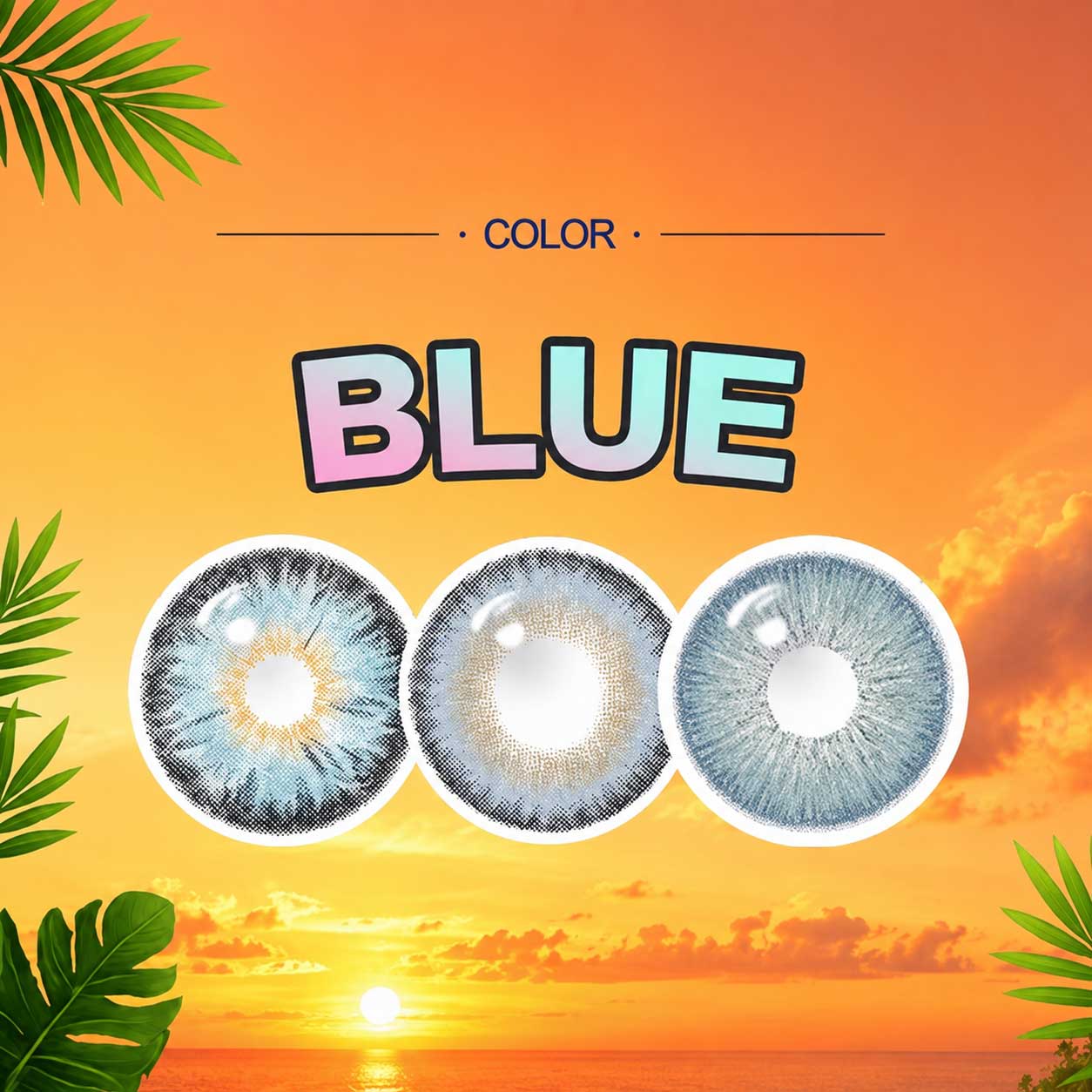 Blue Color Contact Lenses