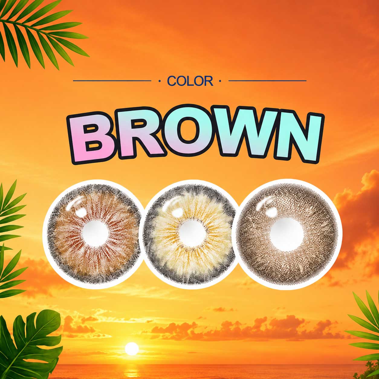Brown Color Contact Lens