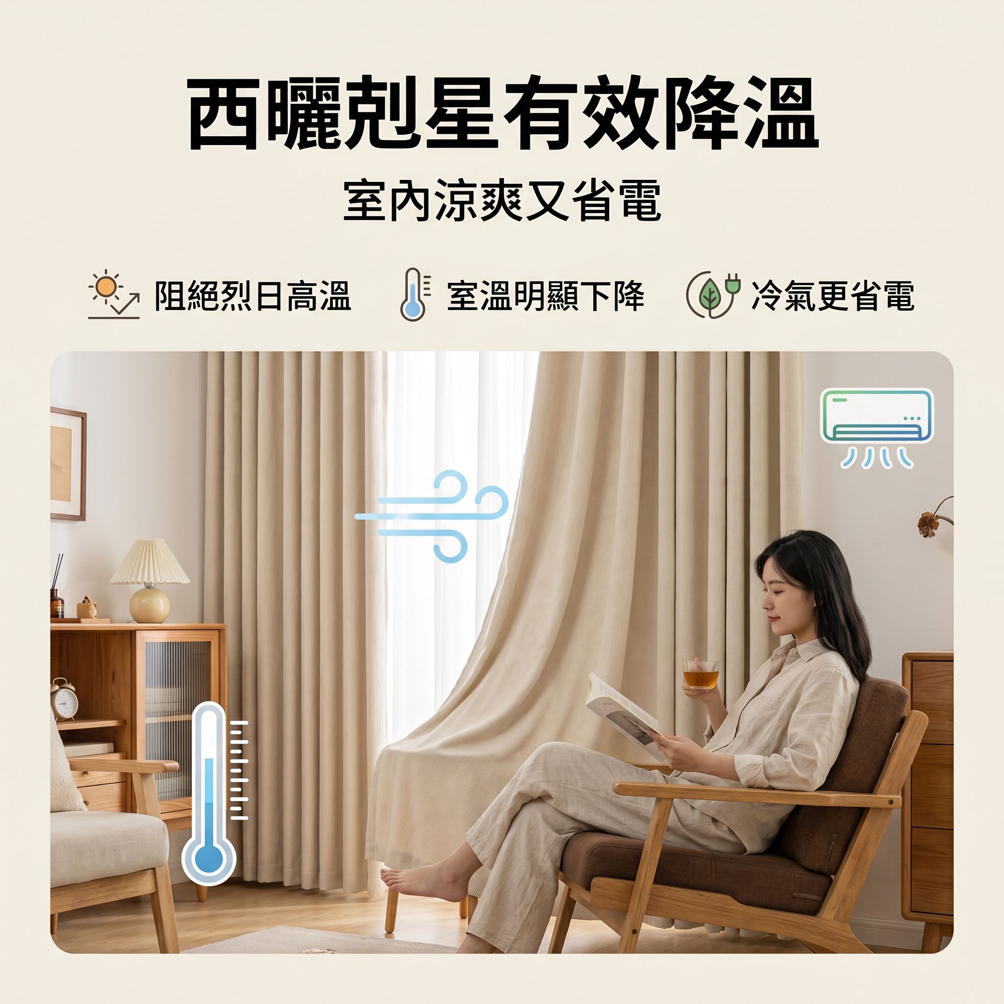 抹茶色日式棉麻加厚雪尼爾遮光窗簾布料