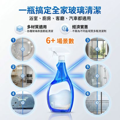 多功能玻璃清潔劑 家用汽車浴室強力去污