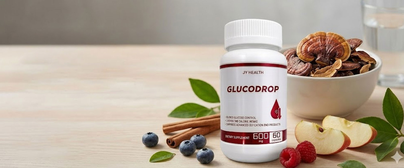 GLUCODROP 控糖減碳产品横幅