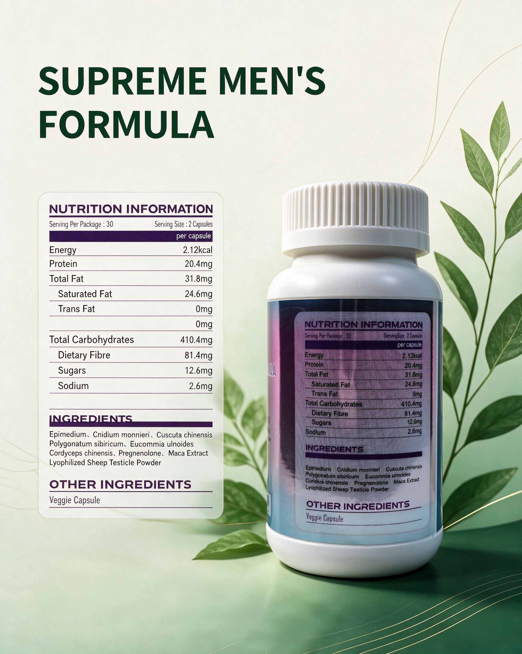 Supreme Men's Formula