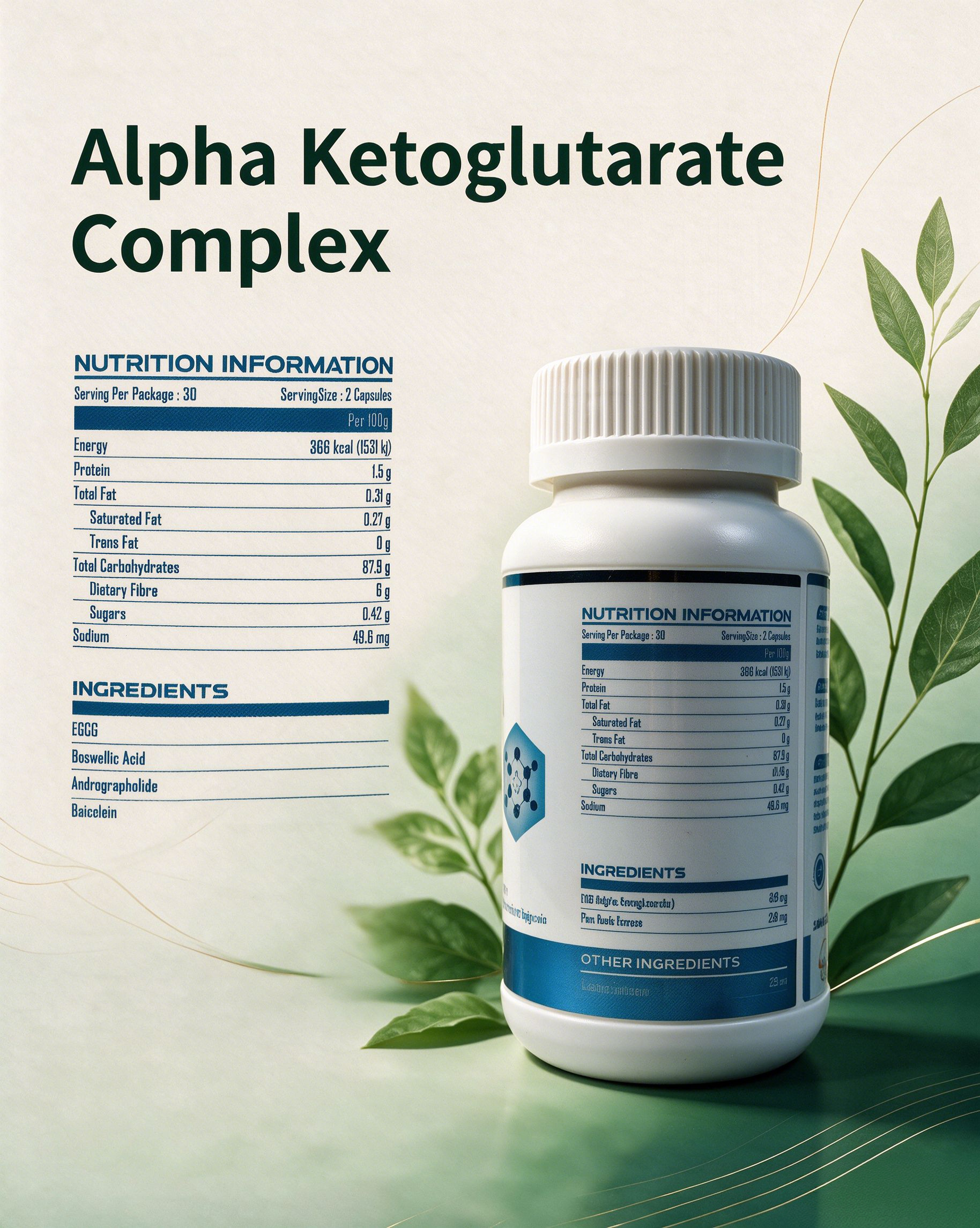 Alpha Ketoglutarate complex