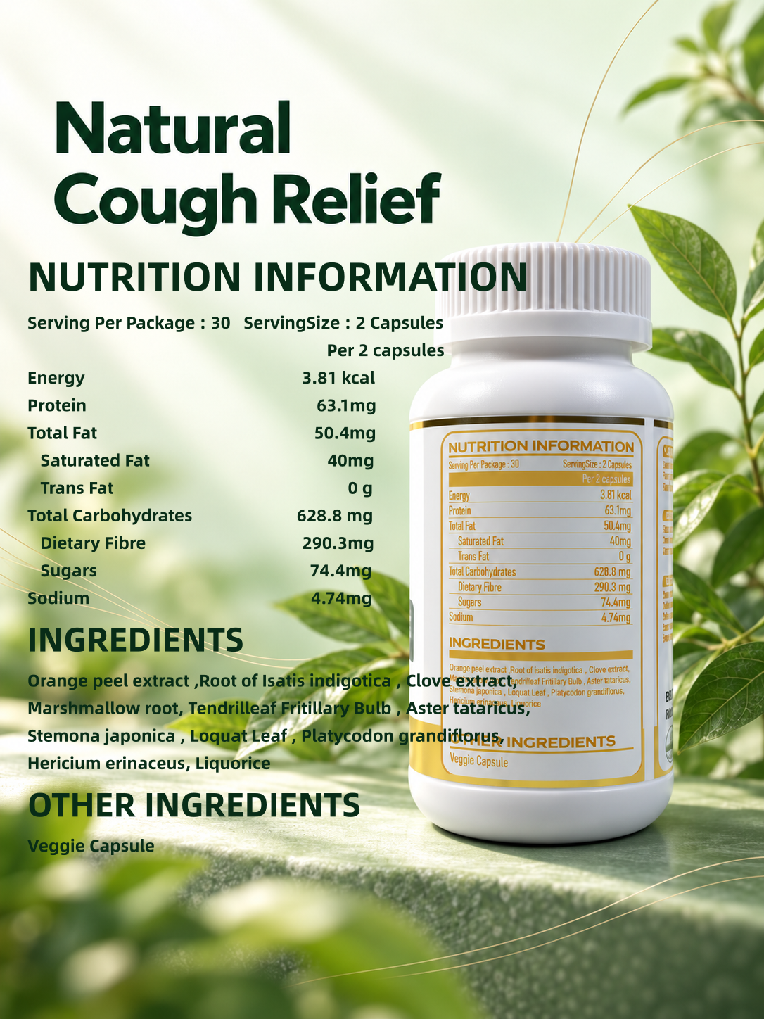 Natural Cough Relief