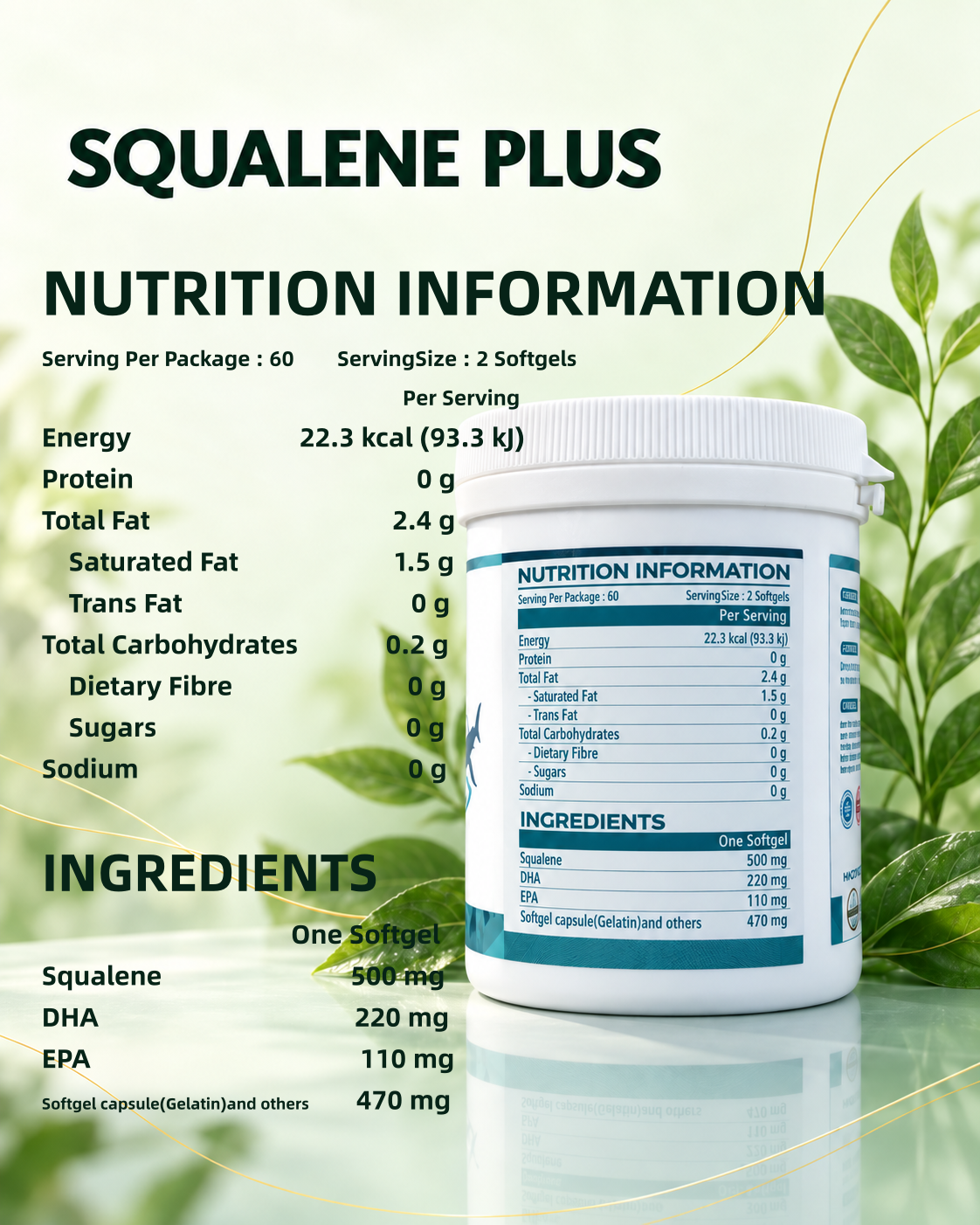 Squalene Plus