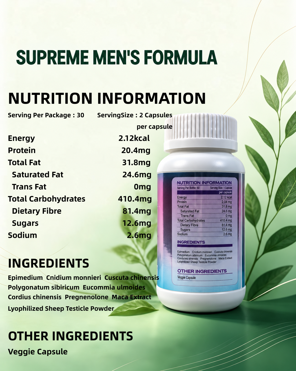 Supreme Men's Formula