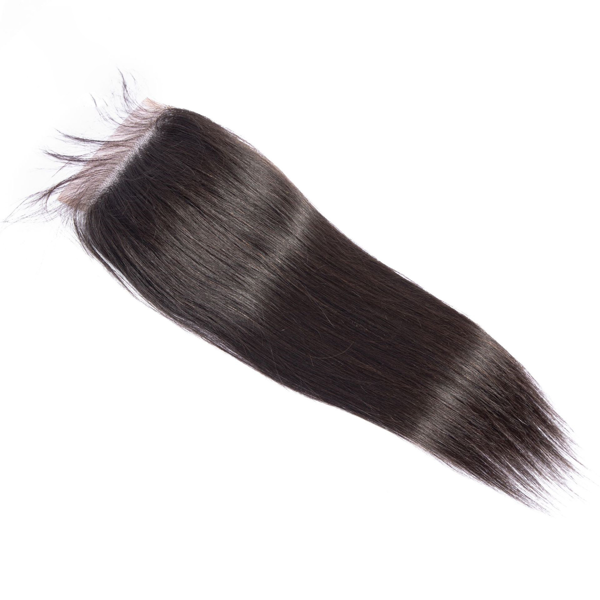 5x5 human hair closure