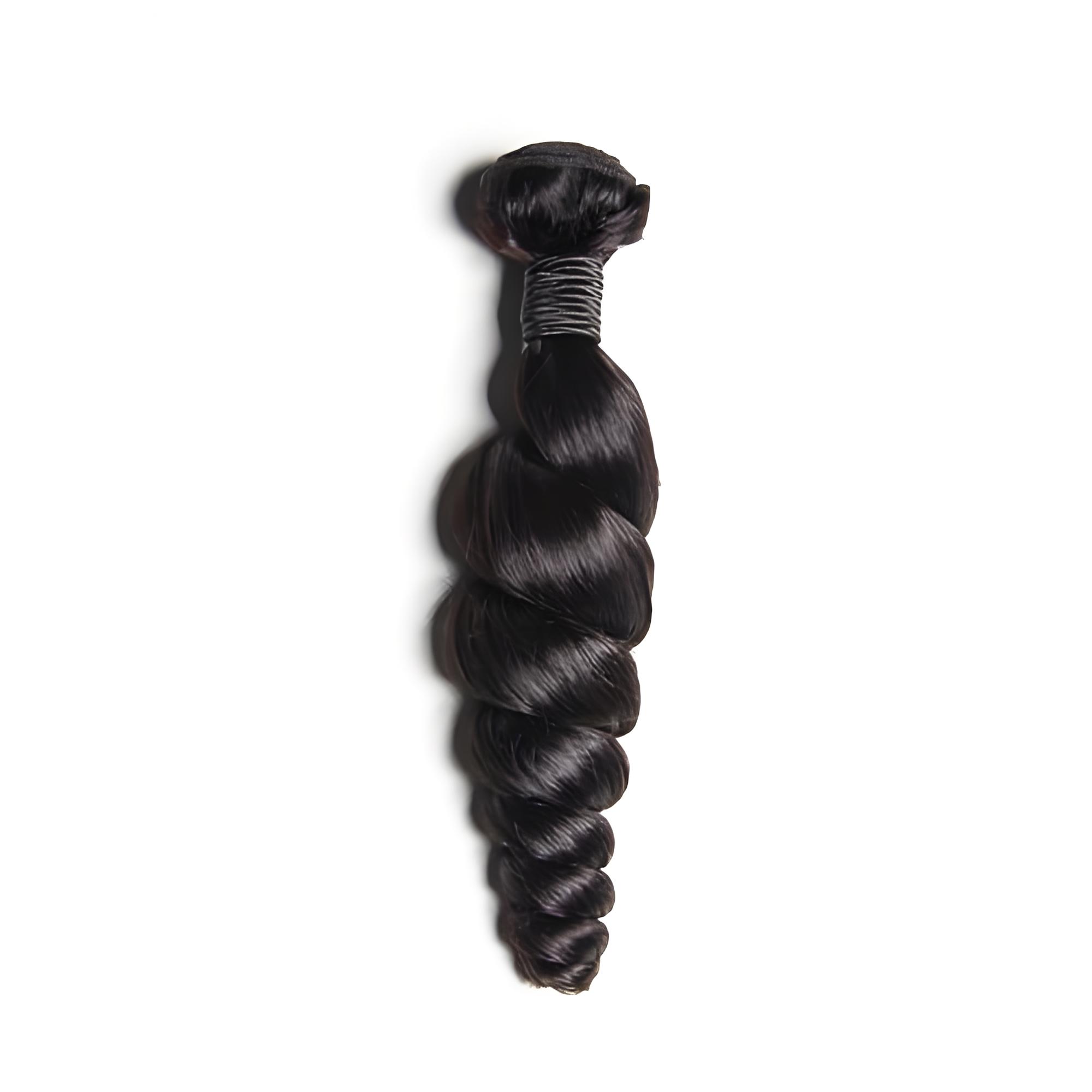 8A remy human hair bundle loose wave