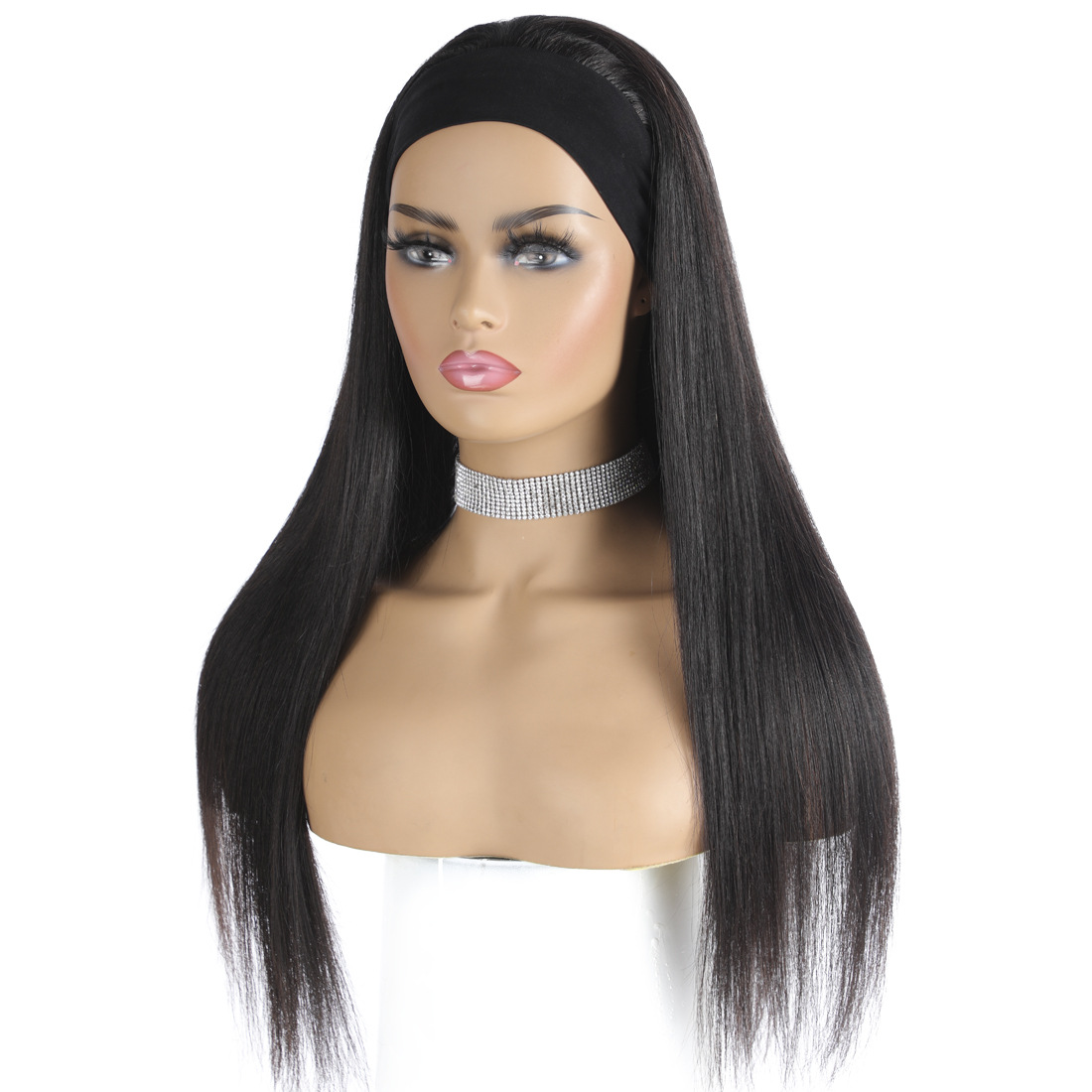 head band human hair wigs
