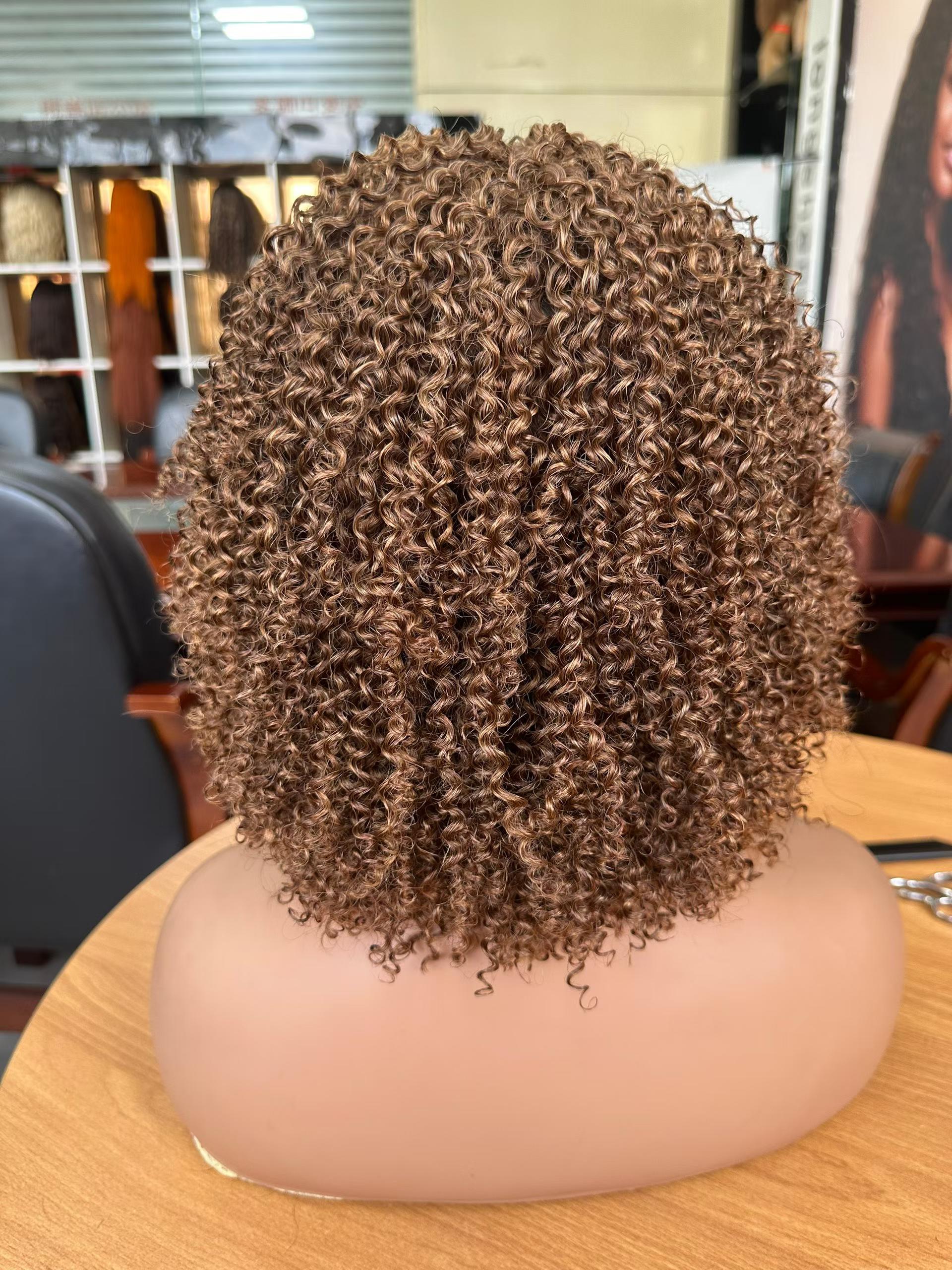 machine made wig afro kinky curl TP4/27