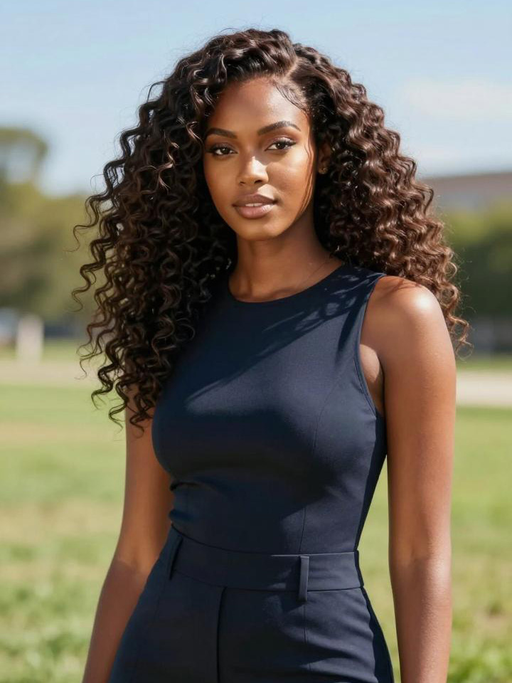 13x4 lace front wig deep wave