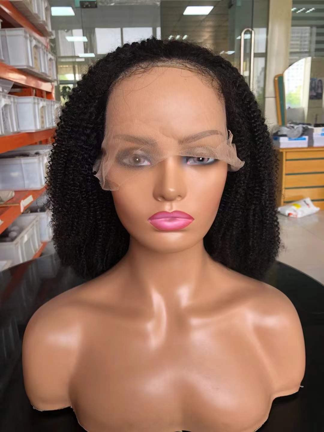 13x4 lace front wig afro kinky curl