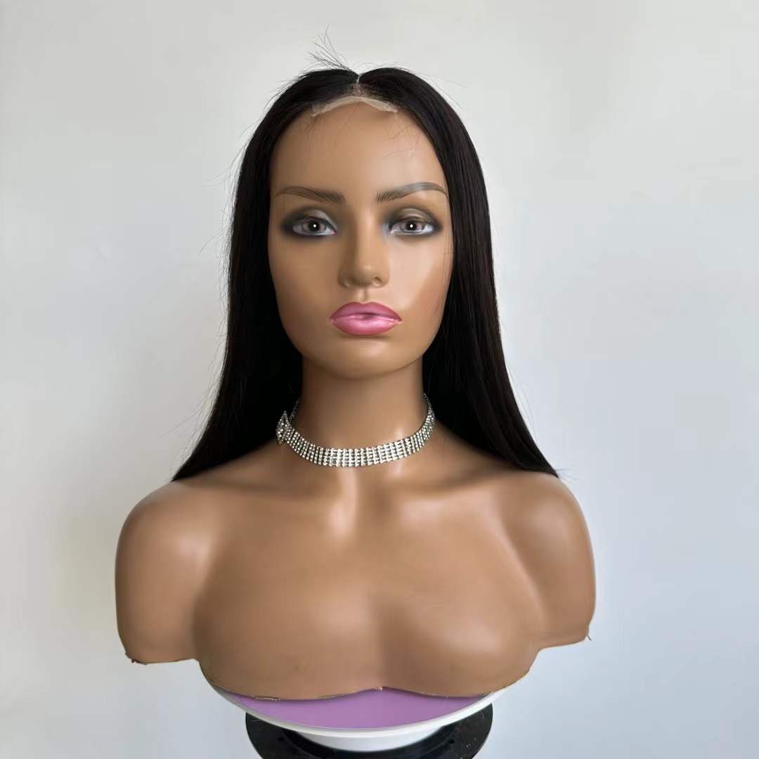 12A double drawn 4x4 lace frontal bob wig straight