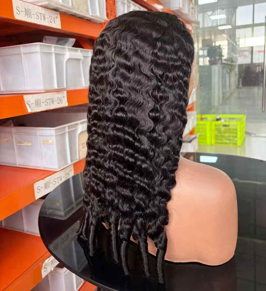 13x4 lace front wig burmese curl