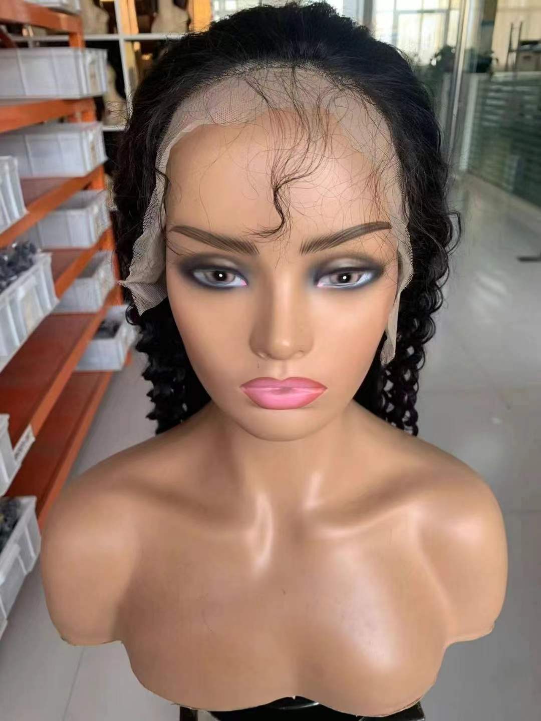 13x4 lace front wig deep wave