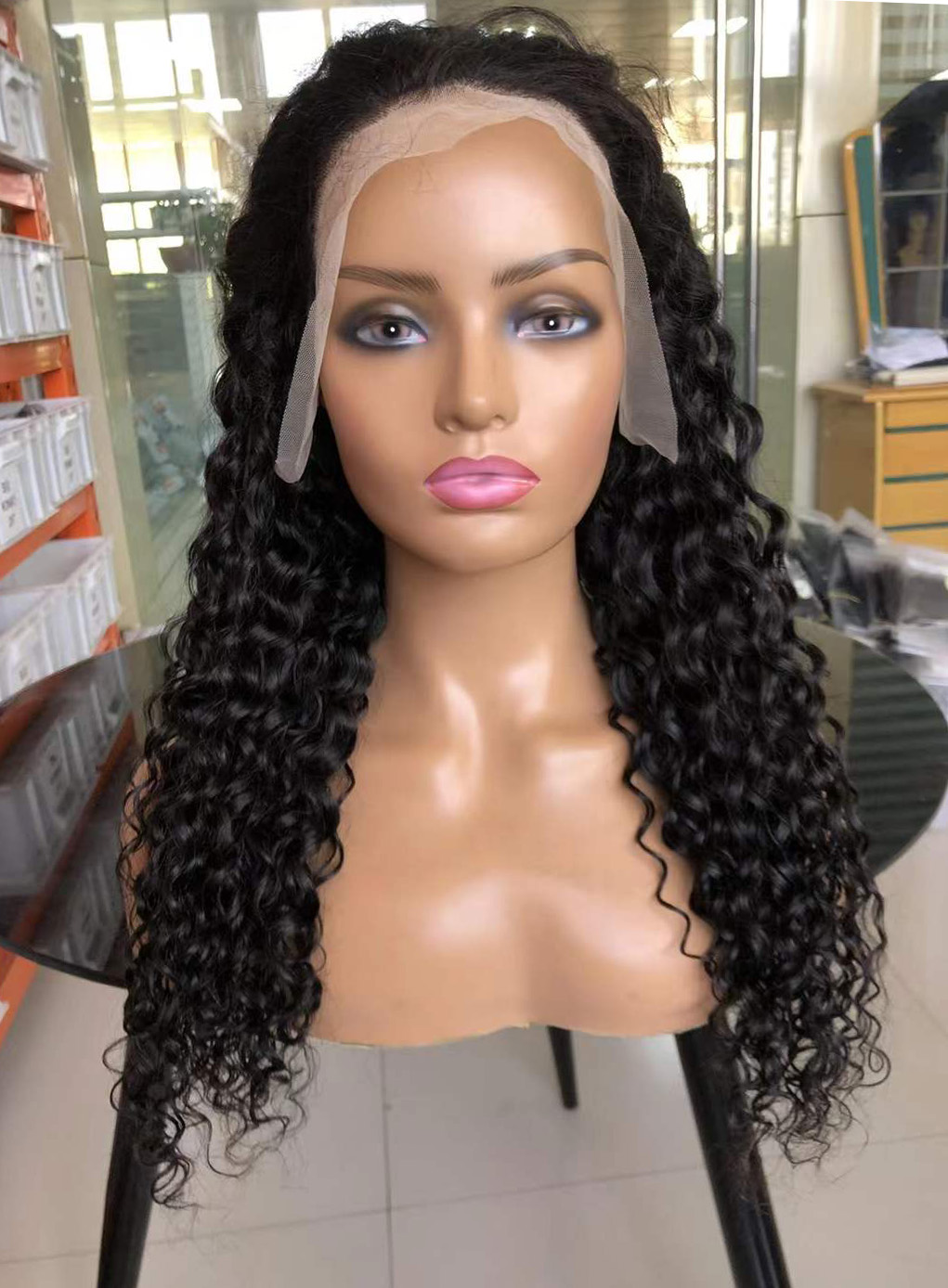 13x4 lace front wig water wave