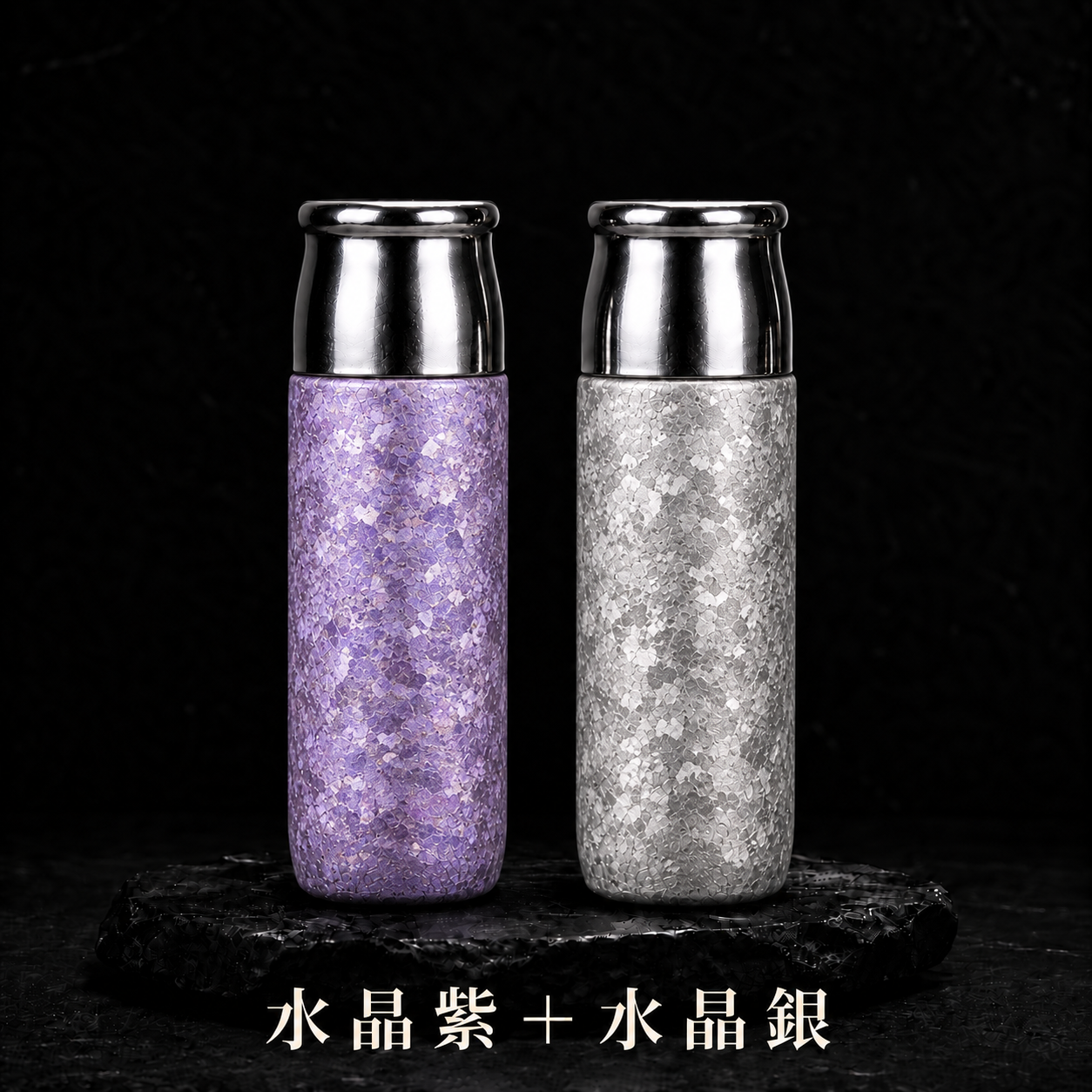 420mL 純鈦茶水分離保溫杯｜僅約235g