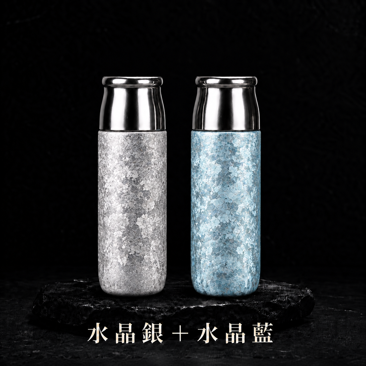 420mL 純鈦茶水分離保溫杯｜僅約235g