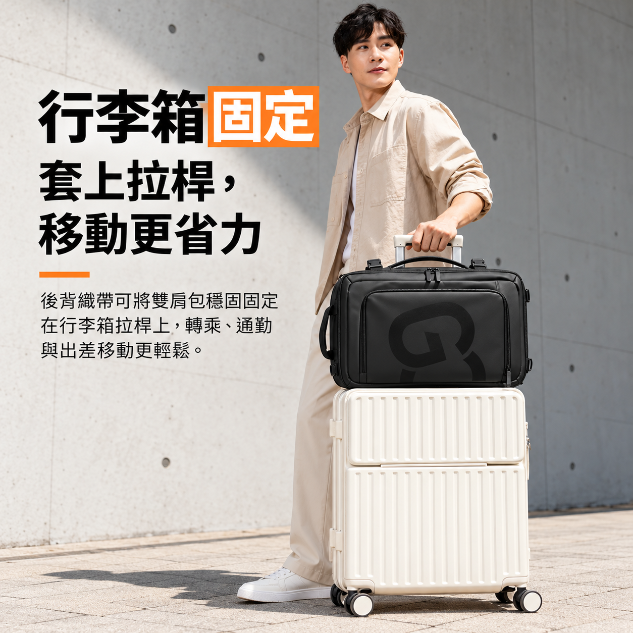 WUYOLI MOVE 28L 城市機能旅行背包