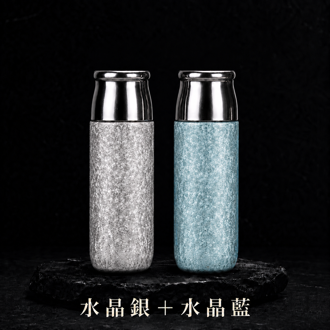 WUYOLI 420mL 純鈦茶水分離保溫杯｜純鈦茶漏・杯蓋可作飲茶杯