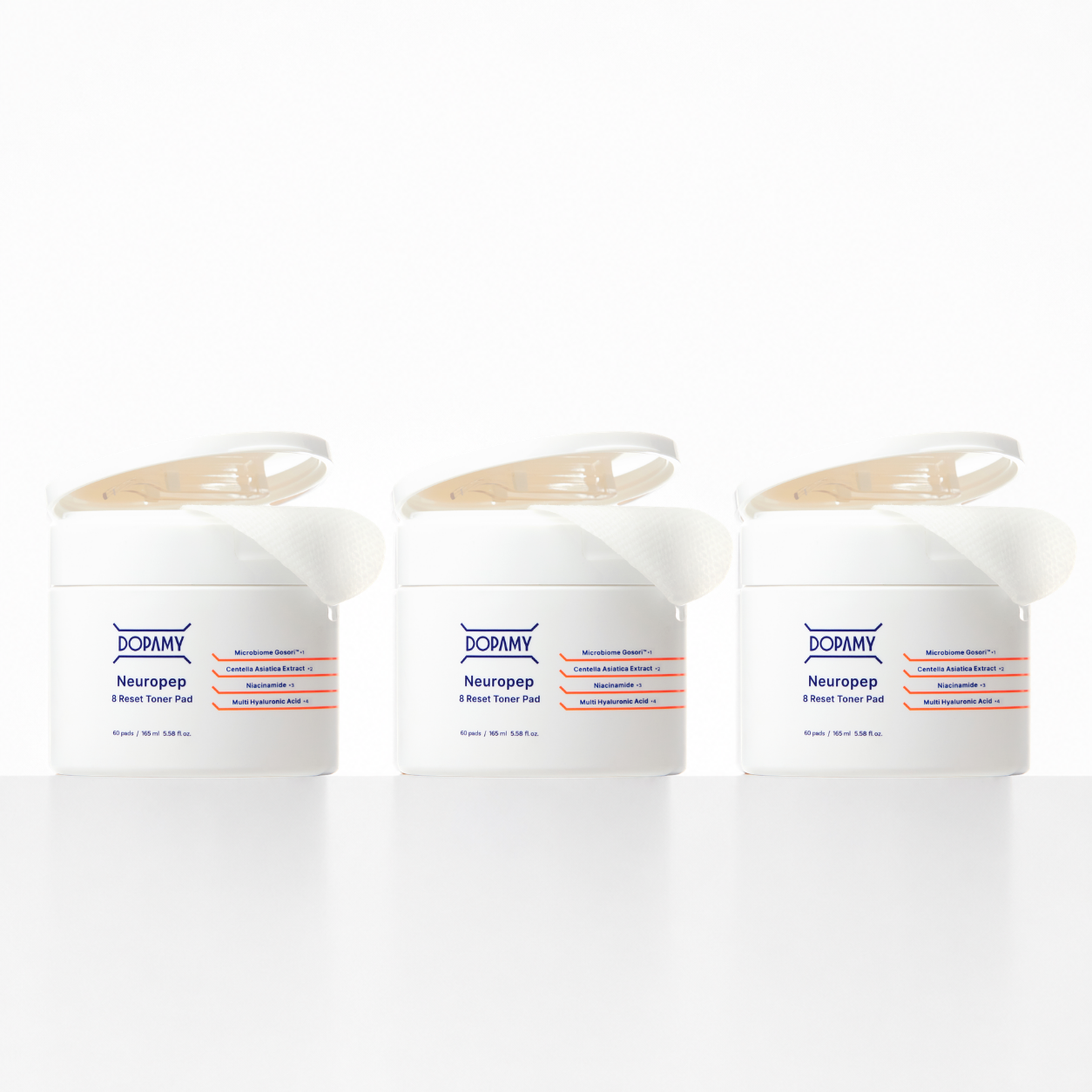 NEUROPEP 8 RESET TONER PAD x3