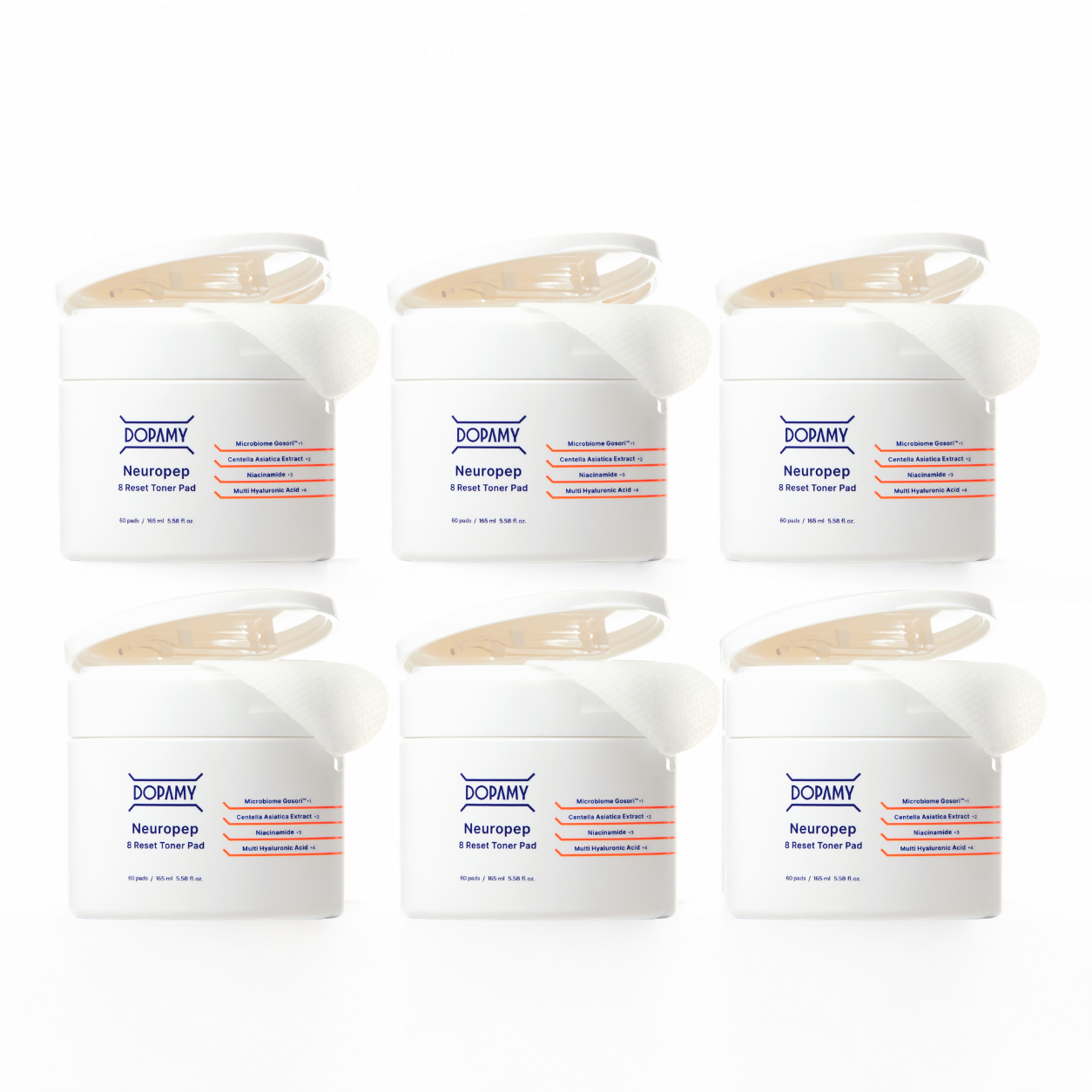 NEUROPEP 8 RESET TONER PAD x6