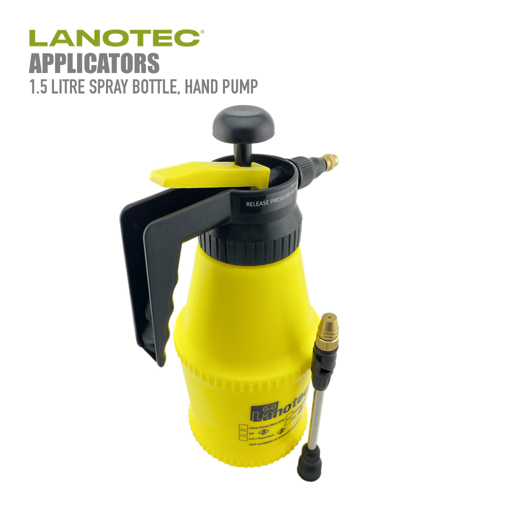 LANOTEC Spray Bottle, Hand Pump - 1.5 Litre