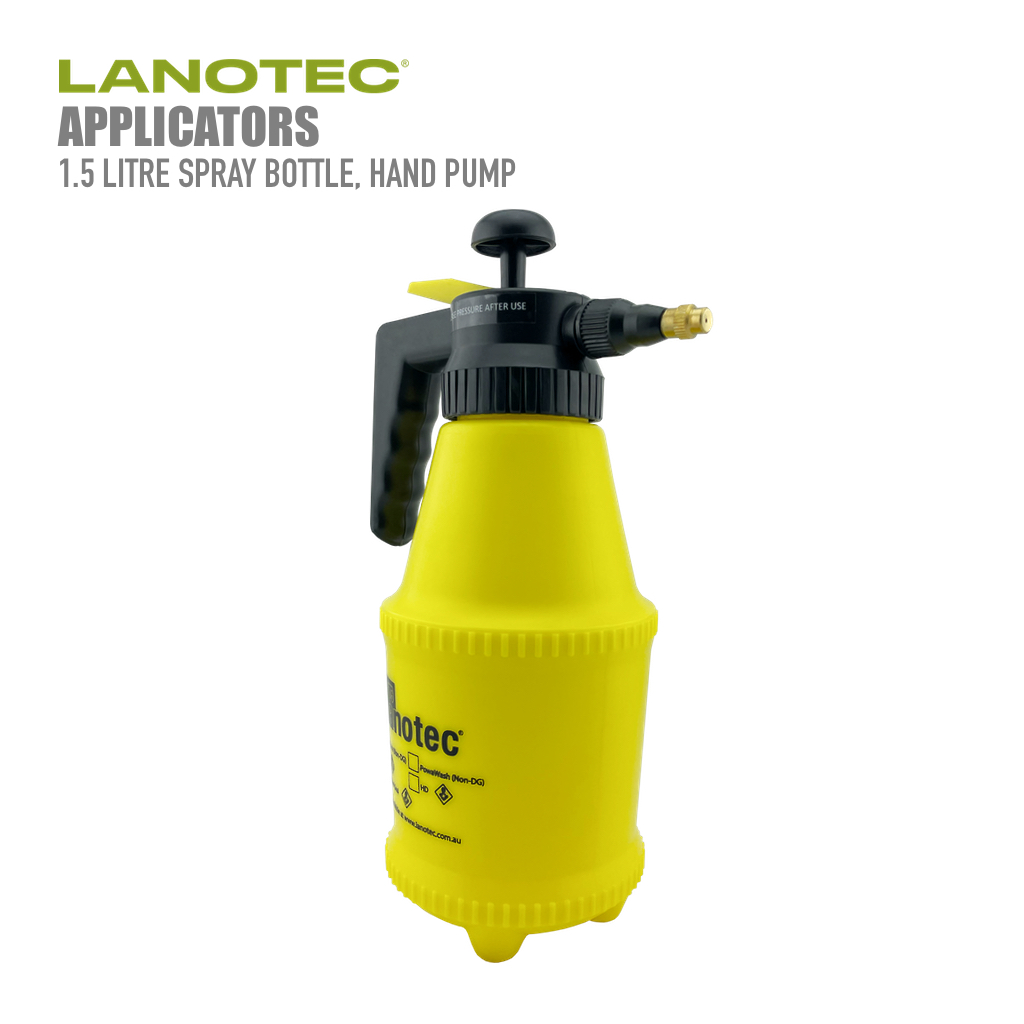 LANOTEC Spray Bottle, Hand Pump - 1.5 Litre