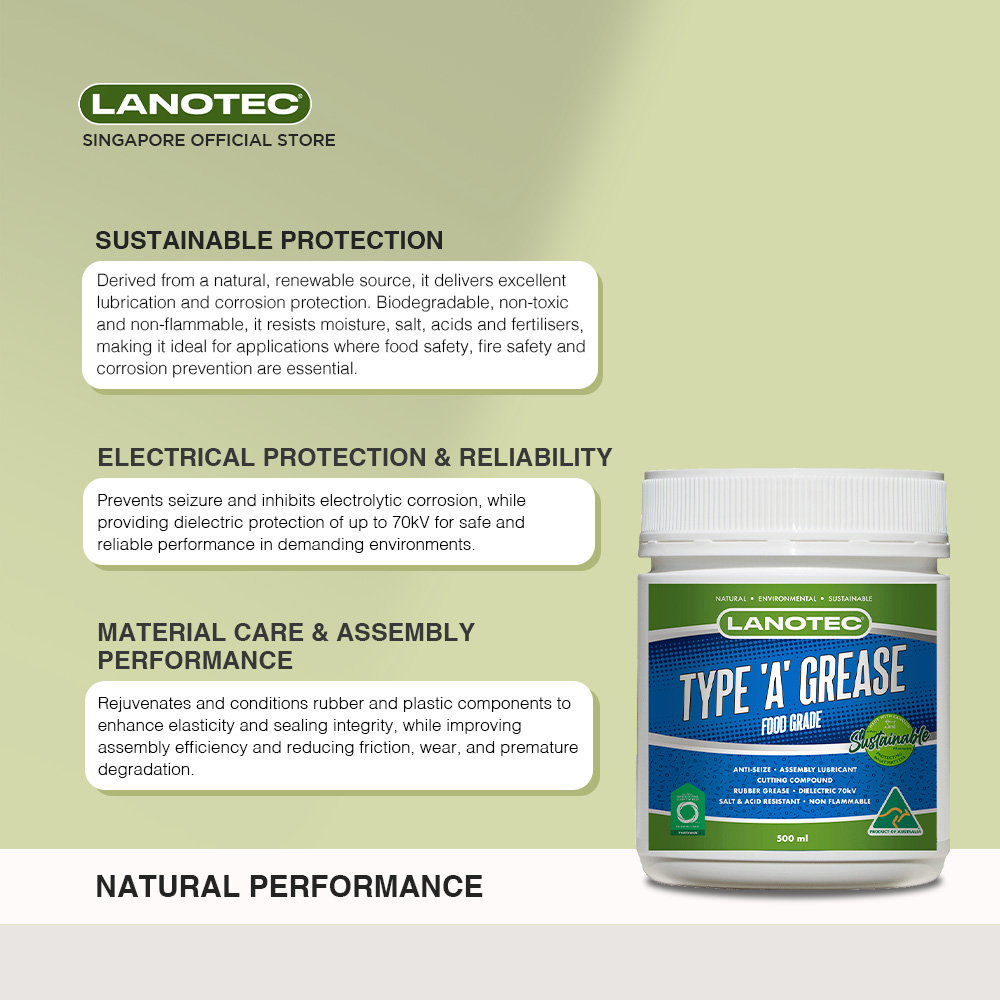 LANOTEC Type 'A' Grease 500ml Tub