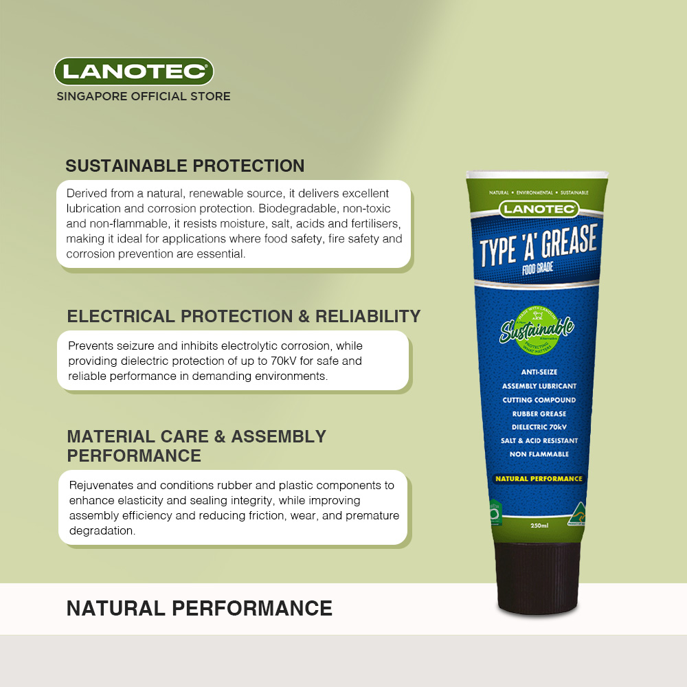 LANOTEC Type 'A' Grease 250ml Tube