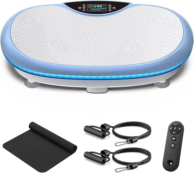 💥Save up to 70% — Limited-time offer: Prices start at just $35. 💥Merach Vibration Fitness Plate — A 4D full-body workout vibration platform that supports lymphatic drainage, fat loss, and muscle activation. Featuring Bluetooth connectivity and resistanc
