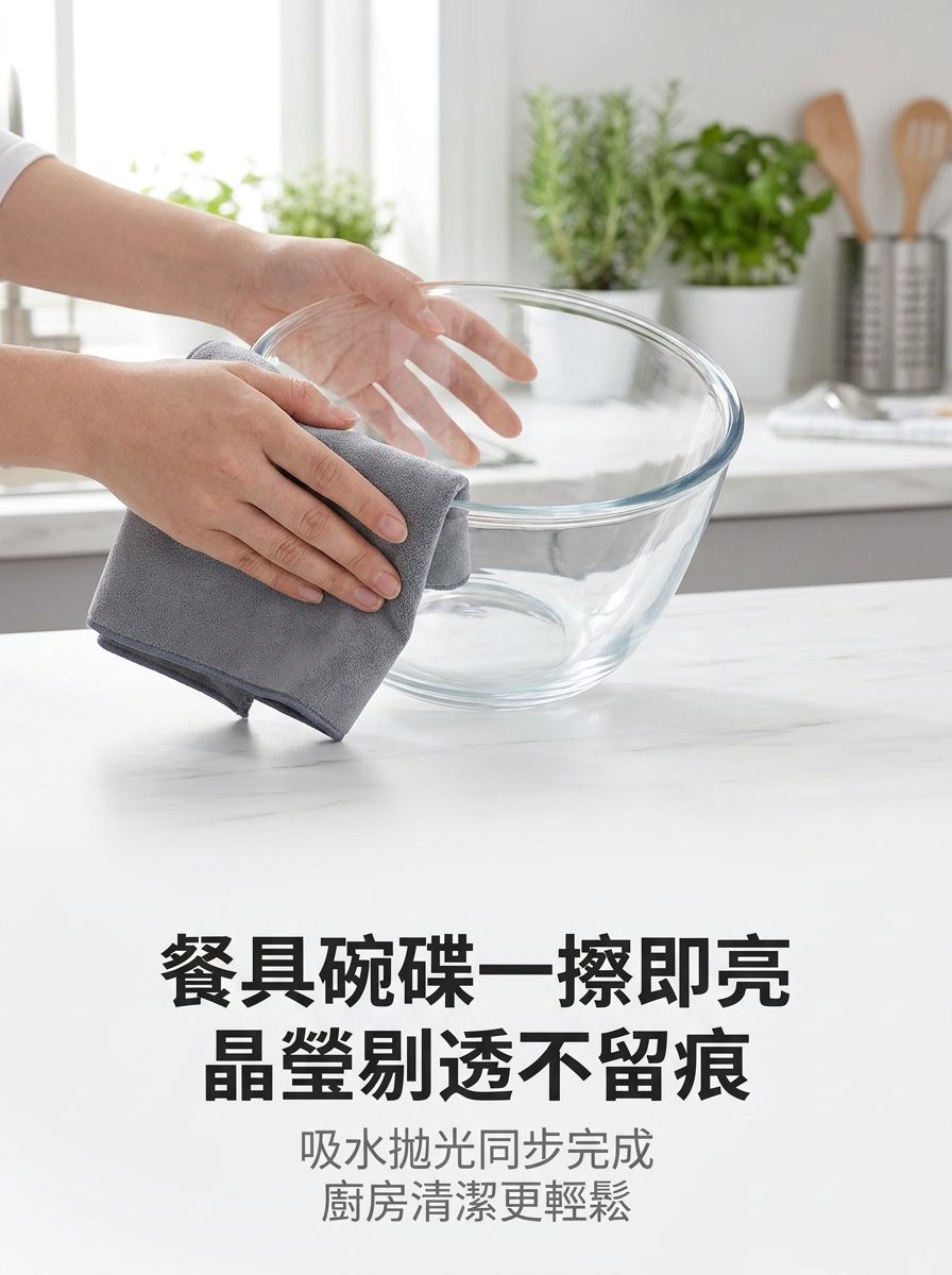 耐用雙面設計抹布細節