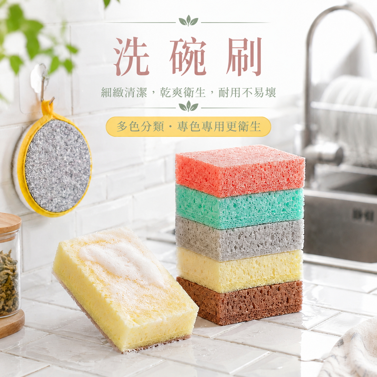 洗碗刷