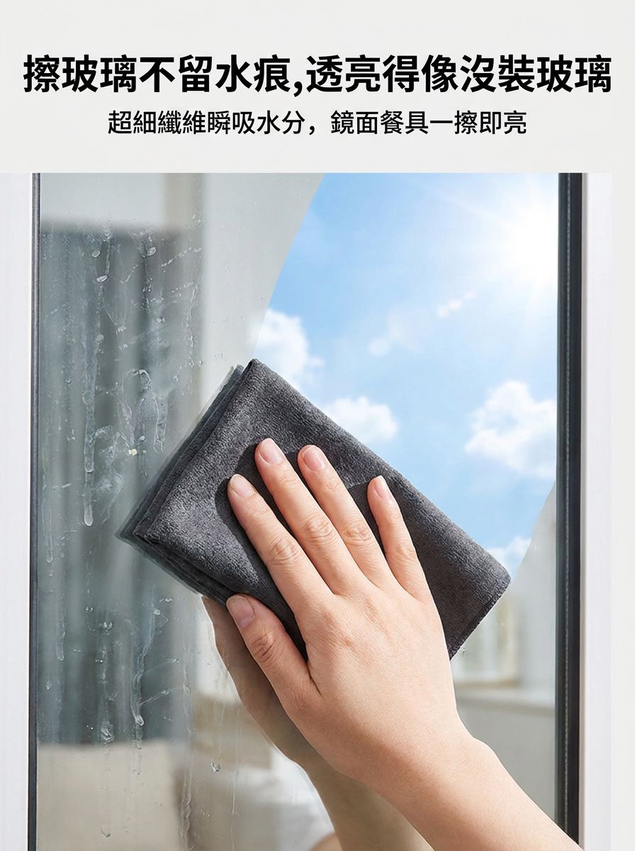 多功能廚房家用清潔抹布展示圖