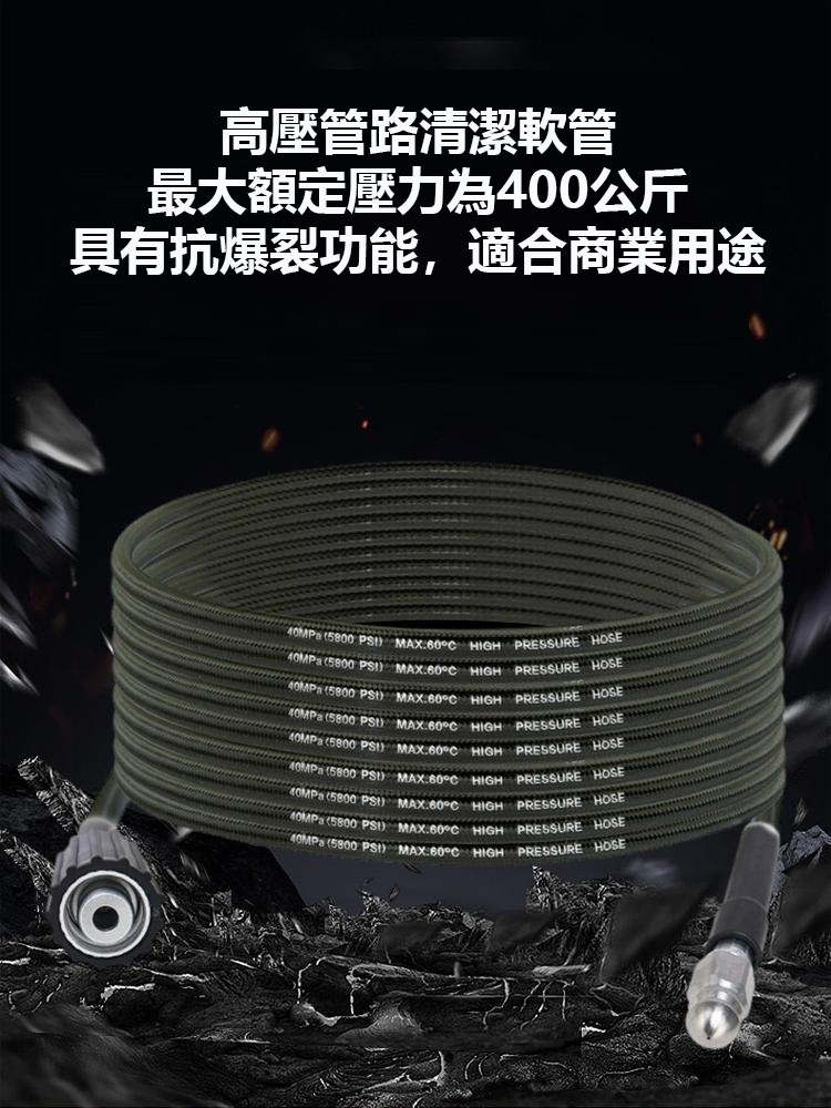 【一沖淨】水老鼠噴頭高壓管清洗疏通套裝