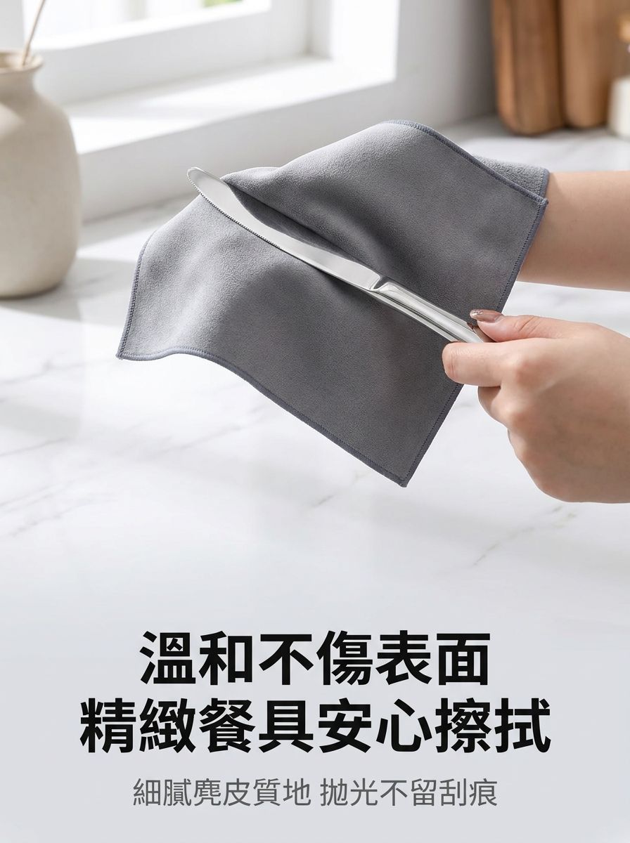 無痕擦拭玻璃清潔布
