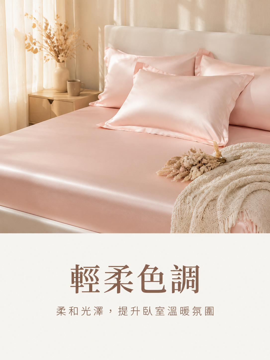 天絲床笠細膩布料近拍