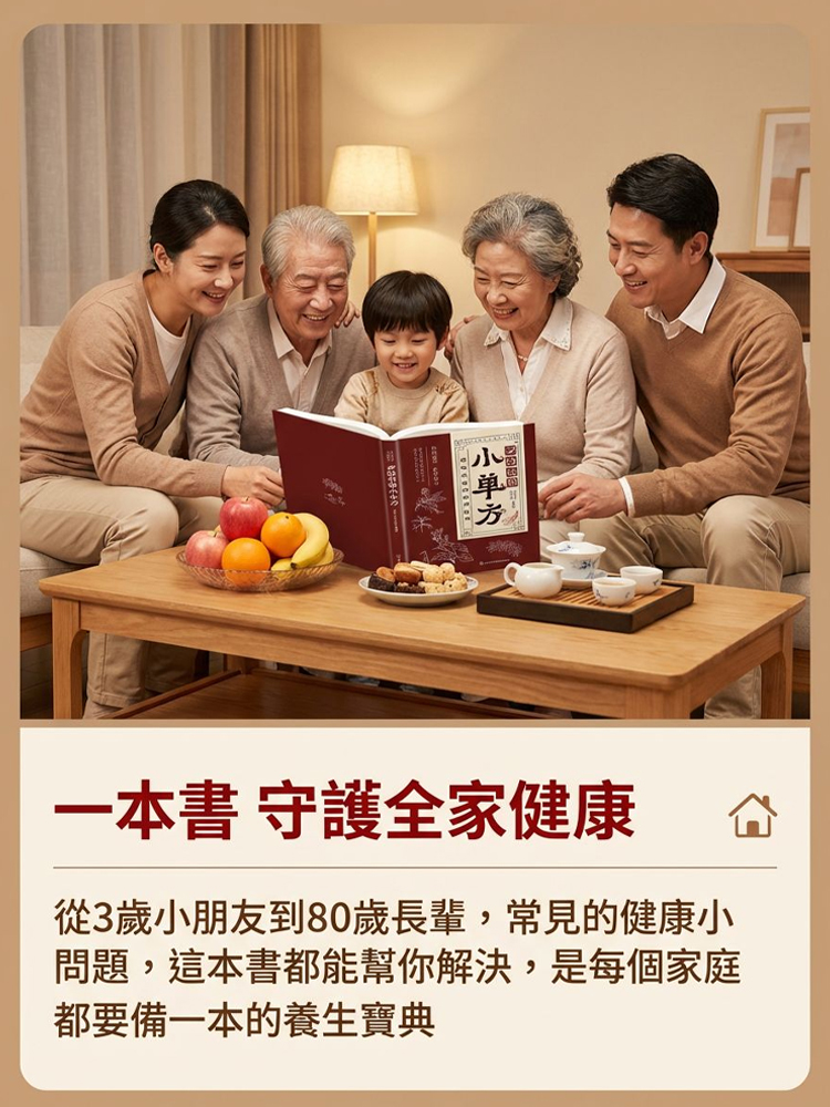 家庭常用小單方書籍