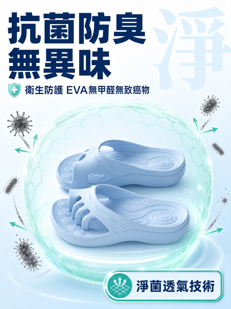 【拇外翻矫正】五指分离足弓支撑拖鞋