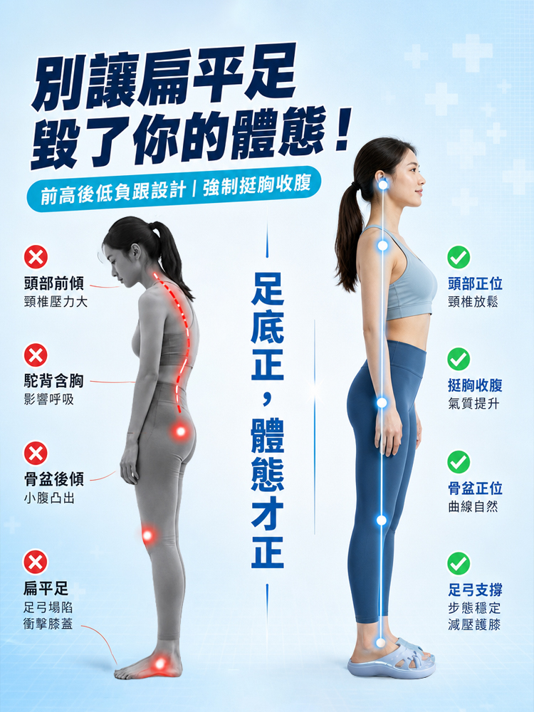 【拇外翻矫正】五指分离足弓支撑拖鞋