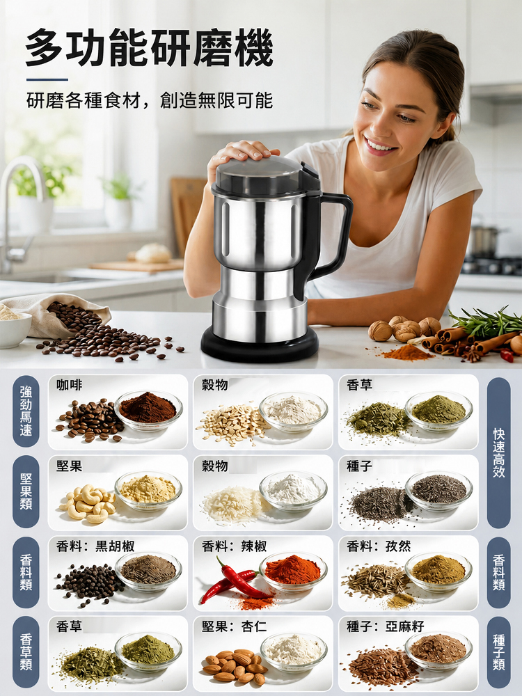 家用高功率磨粉機