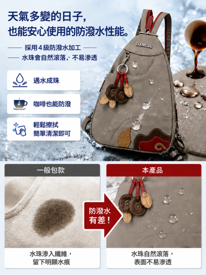 高密度微纖維多功能大容量休閒背包